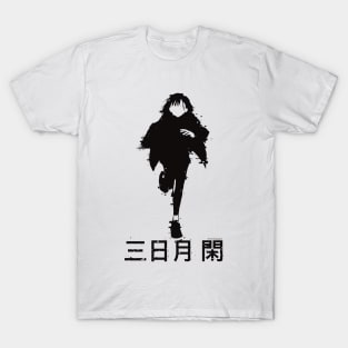 Z17 Zom 100 Bucket List of the Dead Key Visual Anime Cover Characters Shizuka Mikazuki Glitch Shadow Silhouette Zom100 Manga x Animangapoi September 2023 T-Shirt